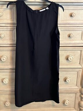 Halogen Black Sleeveless Shift Dress